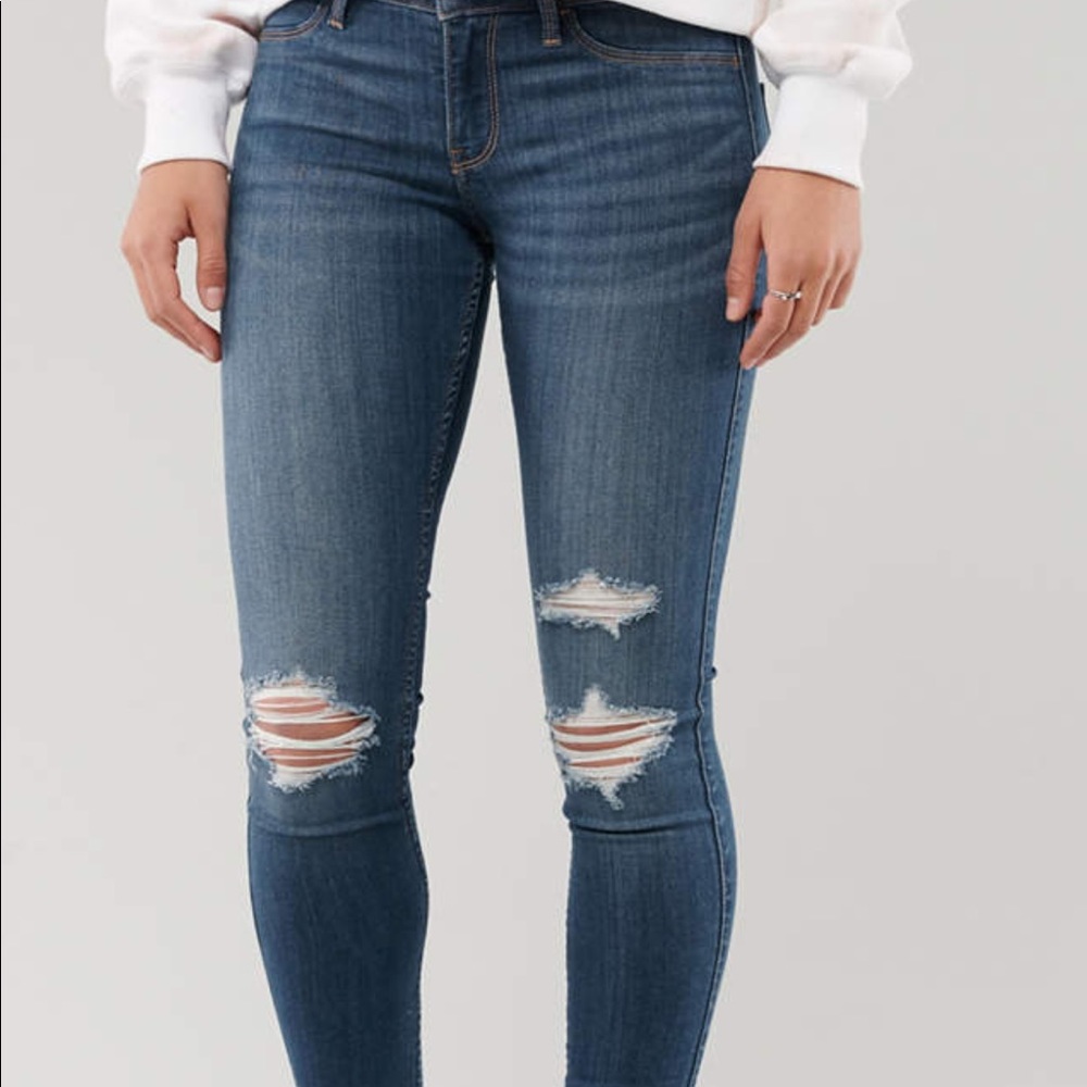 Low-Rise Jean Leggings